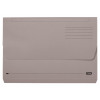 Elba Document Wallet Half Flap 285gsm Capacity 30mm A4 Blue Ref 100090129 [Pack 50]