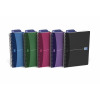 Pukka Jotta A5 Notebook Wirebound Polypropylene Feint Ruled 200 Pages Black (Pack of 3) JP021