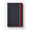 Black n Red A6 Casebound Hardback Journal Notebook 400033672