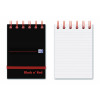 Black n Red A7 Wirebound Notebook 140 Pages Pack of 5 400050435