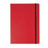 Black n Red Hard Cover B5 Notebook Red 400051200