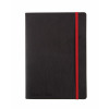 Black n Red A5 Black Soft Cover Notebook 400051204