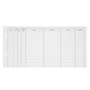 Guildhall Visitors Book Loose-leaf 3-Ring Binder PVC 50 Sheets 236x349mm Ref T40Z