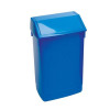 Flip Top Bin Composite Plastic 60 Litres Metallic