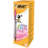 Bic Cristal Fun Ballpen 1.6mm Tip 0.6mm Line Pink Ref 929056 [Pack 20] *2017 Mailer*
