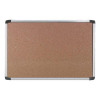 Nobo Classic Noticeboard Cork with Fixings and Aluminium Trim W900xH600mm Ref 30530320