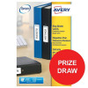 Avery Filing Labels Laser for Ring Binder Ref L7172-25 [450 Labels] [Competition Offer] Jul-Sep 2017