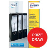 Avery Filing Labels Laser Lever Arch Ref L7171 [100 Labels] [Competition Offer] Jul-Sep 2017