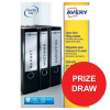 Avery Filing Labels Inkjet Lever Arch Ref J8171-25 [100 Labels] [Competition Offer] Jul-Sep 2017