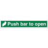 Stewart Superior Fire Exit Sign Man Left and Right 135x150mm Self-adhesive Vinyl Ref NS010