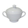 5 Star Facilities Sugar Bowl and Jug Fine Bone China White