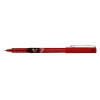 Pilot VB7 Rollerball Pen 0.7mm Tip 0.5mm Line Red Ref BLVB702 [Pack 12]