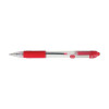 Zebra Z-Grip Retractable Ball Pen Metal Clip Medium 1.0mm Tip 0.6mm Line Red Ref 22230 [Pack 12]
