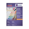 Avery ReadyIndex Dividers L7411-10 A4 Plus 1-10 Numeric Assorted Colours Ref 05065501