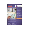 Avery Indexmaker Dividers L7455-5M A4 Plus 5 Part Extra Wide White Ref 01998051