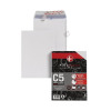 Plus Fabric Envelopes Pocket Press Seal 110gsm C5 White Retail Pack Ref R10005 [Pack 25]