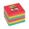 Post-it Super Sticky Colour Notes Pad 90 Sheets BoraBora 76x76mm Ref 654-6SS-JP [Pack6]