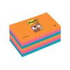 Post-it Super Sticky Colour Notes Pad 90 Sheets Bangkok 76x127mm Ref 655-6SS-EG [Pack 6]