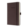Sigel Conceptum Notebook Hard Cover 80gsm Ruled 194pp A5 Brown Ref C0575