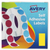 Avery Label Dispenser for 25x50mm Yellow Ref 24-603 [400 Labels]