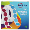 Avery Label Dispenser 13mm Diameter Green Ref 24-611 [Roll 750]
