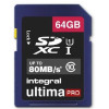 Integral Ultima Pro SDHC Media Memory Card Class 10 64GB Ref INSDX64G10-45U1