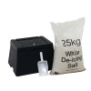 Mini Grit Bin with Scoop and 25kg Salt Bag