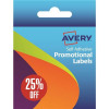 Avery Label Dispenser Pre-printed with 25% Off Labels Ref 50-124 [500 Labels]