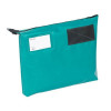 Mailing Pouch Gusset A4 Plus Lockable Zip Green 381x336x76mm