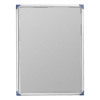 Nobo Noticeboard Extra-flat Glazed Case Lockable Magnetic Steel 6xA4 W785xD40xH812mm Ref 1900847