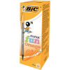 Bic Cristal Fun Ballpoint Pen 1.6mm Tip and Line Width 0.6mm Orange Ref 937417 [Pack 20]