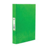 Concord Contrast Ring Binder Laminated 2 O-Ring Capacity 25mm A4 Lime Ref 82195 [Pack 10]