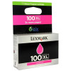 Lexmark No. 100XL Return Program Inkjet Cartridge High Yield Page Life 600pp Magenta Ref 14N1070E