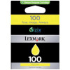 Lexmark No. 100 Inkjet Cartridge Return Program Page Life 200pp Yellow Ref 14N0902E