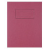 Silvine Exercise Book Ruled and Margin 80 Pages 229x178mm Red Ref EX101 [Pack 10]