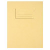 Silvine Exercise Book Ruled and Margin 80 Pages 229x178mm Yellow Ref EX103 [Pack 10]