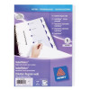 Avery ReadyIndex Dividers Mylar Tabs A4 1-5 Ref 0173450 L7411-5