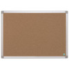 Nobo Classic Noticeboard Cork with Fixings and Aluminium Trim W900xH600mm Ref 30530320