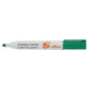 Nobo Liquid Ink Drymarker Drywipe Flipchart OHP Bullet Tip Line Width 3mm Green Ref 1901076 [Pack 12]