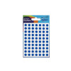 Avery Packets of Labels Diam.8mm Blue Ref 32-304 [10x560 Labels]