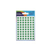 Avery Packets of Labels Diam.8mm Green Ref 32-302 [10x560 Labels]
