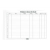 Concord CD14 Visitors Book Binder with 50 Sheets 2000 Entries 230x335mm Ref 85710