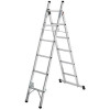Folding Aluminium Ladder 4 Non Slip Ribbed Steps 3.9kg