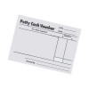 5 Star Office Petty Cash Pad 160 Pages 88x138mm [Pack 5]