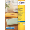 Avery Clear Addressing Labels 21 per Sheet 63.5x38.1mm Ref J8560-25 [525 Labels]