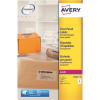Avery Clear Addressing Labels Laser 8 per Sheet 99.1x67.7mm Ref L7565-25 [200 Labels]