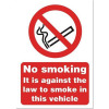 Stewart Superior Sign Self-adhesive Vinyl - Thank You For Not Smoking - 140x115mm Ref NS019