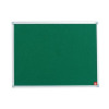 5 Star Office Felt Noticeboard with Fixings and Aluminium Trim W900xH600mm Green
