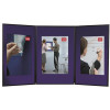 Nobo Showboard Extra Display 3 Panels 9.5Kg W1800xH2700mm-Open Sides Blue and Grey Ref 1901710