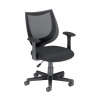 Influx Gleam SoHo Operator Armchair Mesh Seat W470xD480xH410-510mm Black Ref 11027-03